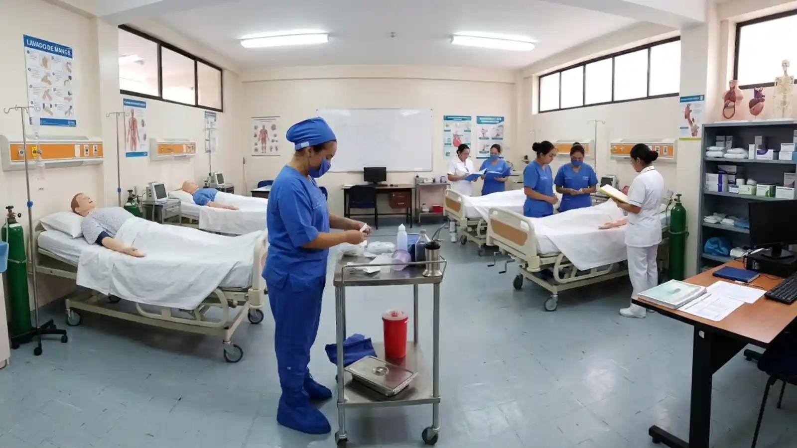Laboratorio de simulación clínica del Liceo de Occidente